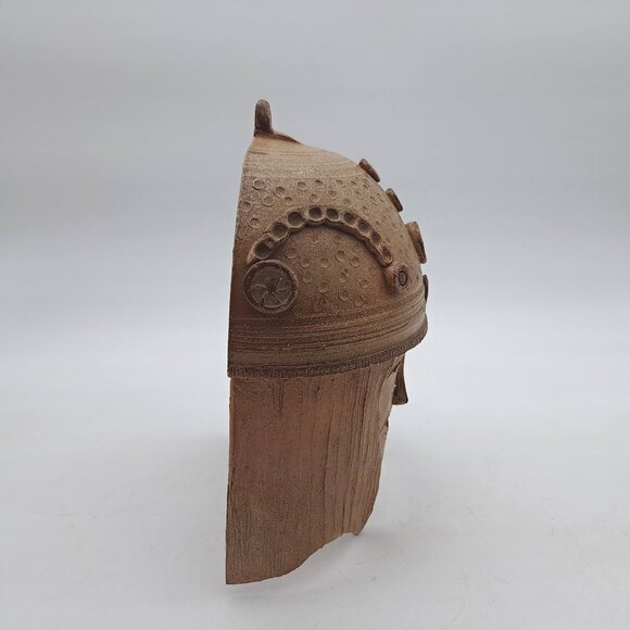 Ceramic Tribal Wall Mask by Raylin - Picture 5 of 10